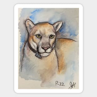 Mountain Lion Magnet